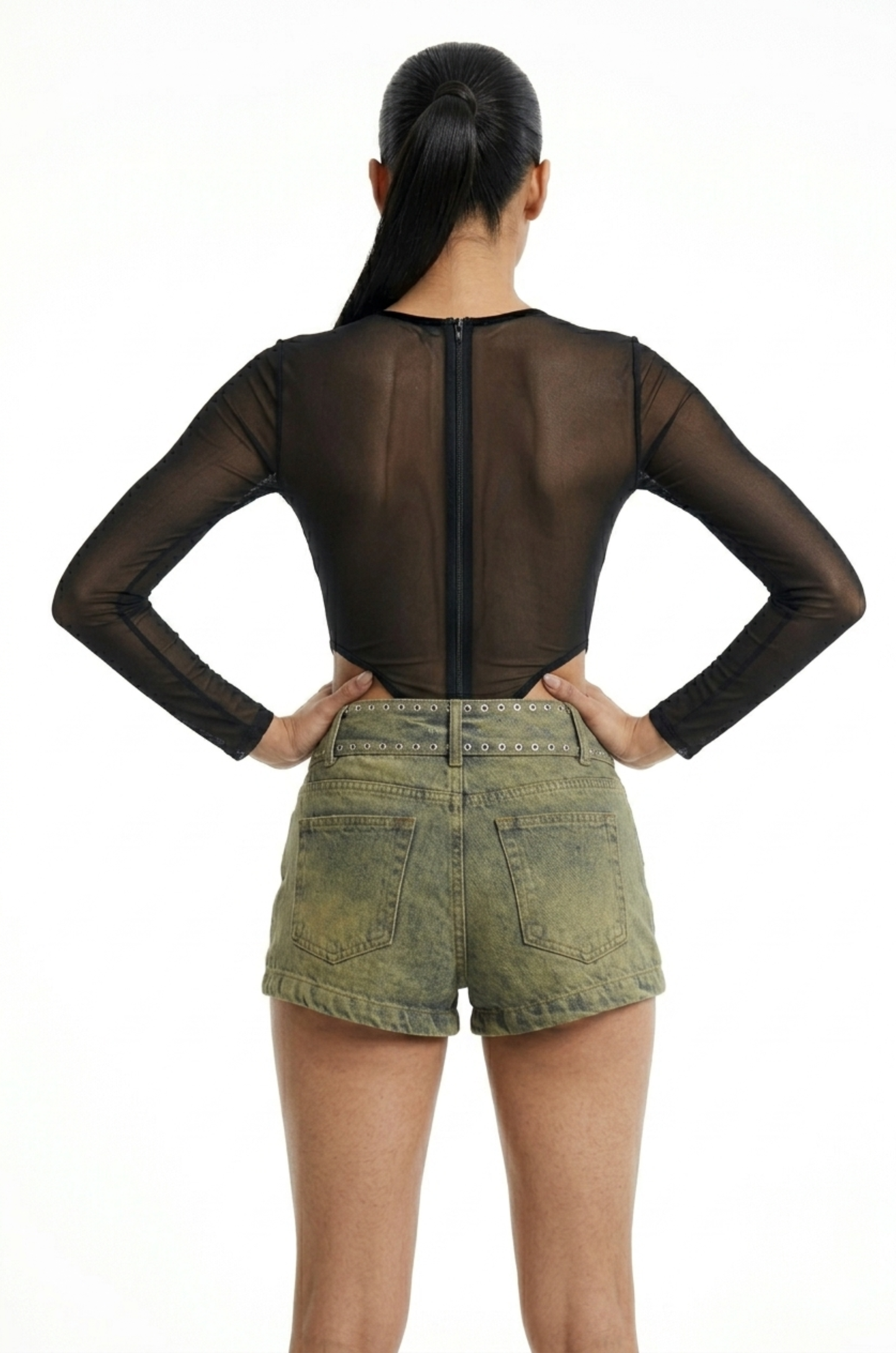Grunge Mini Shorts