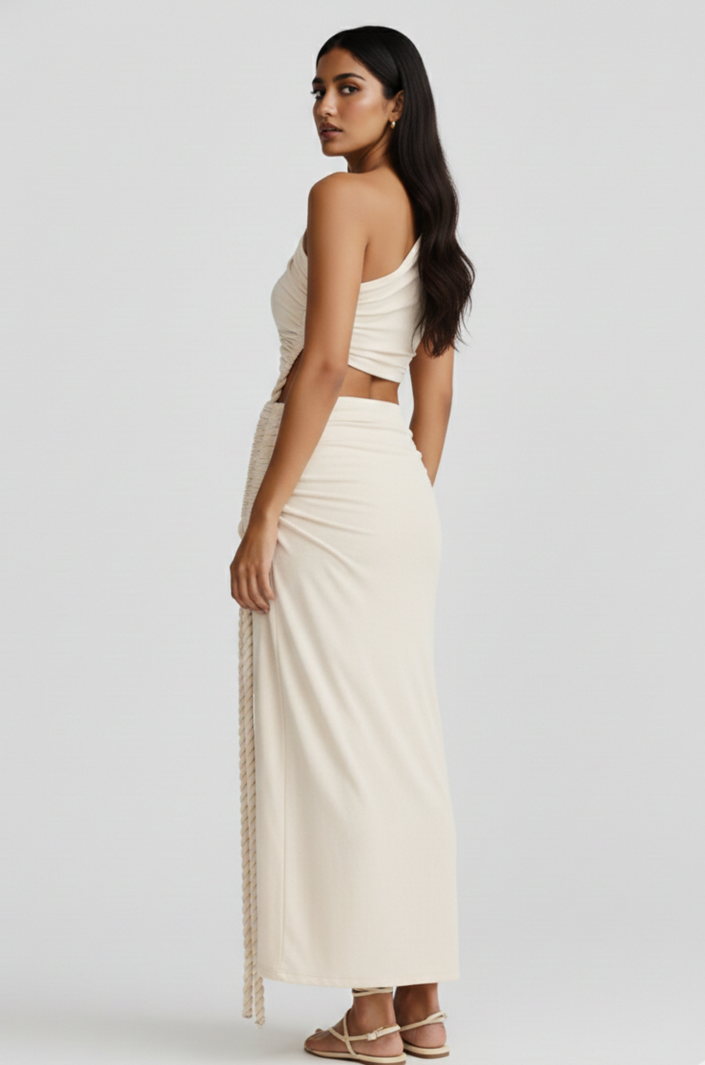 Vert Cut-Out Gown