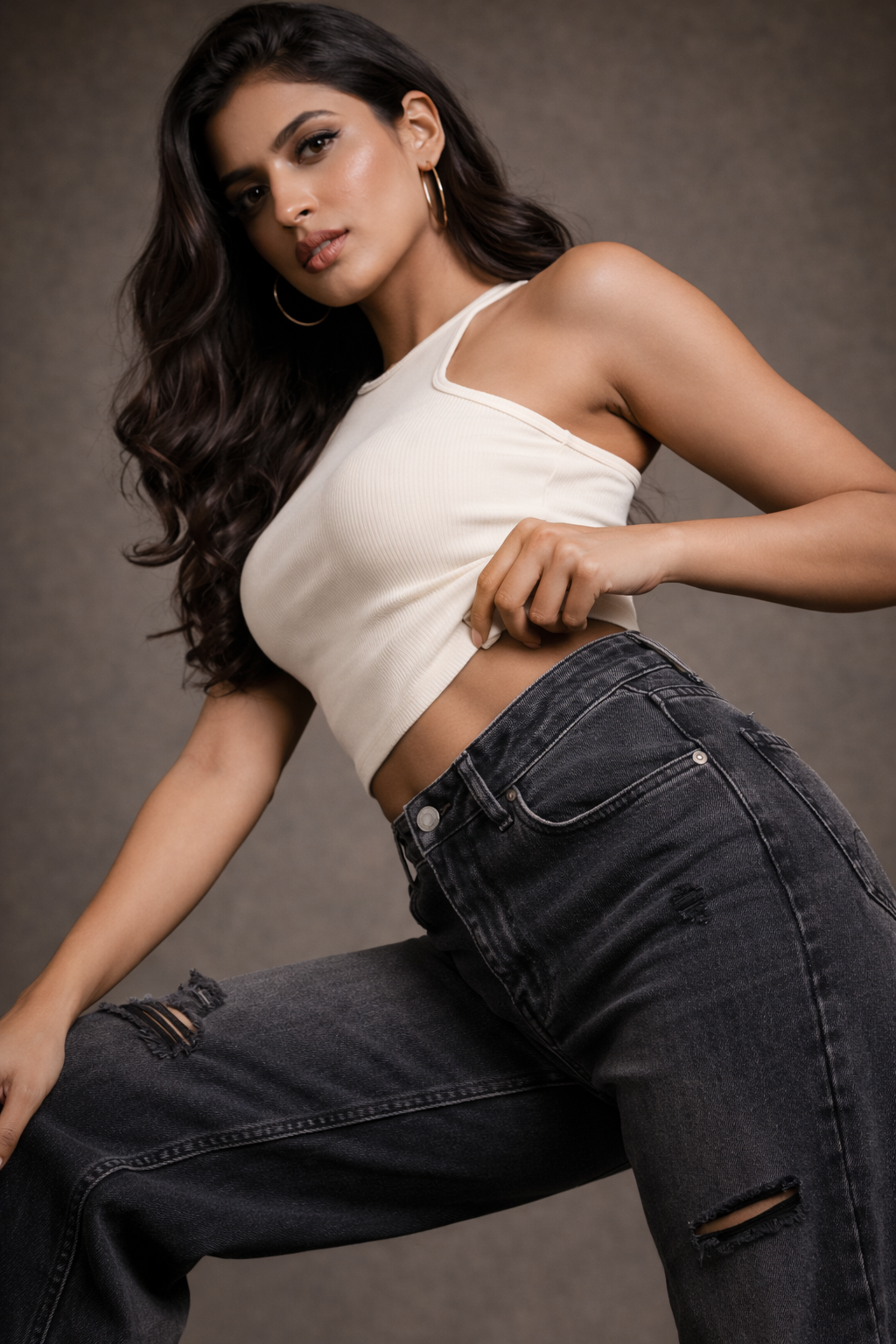 Distressed Jeans