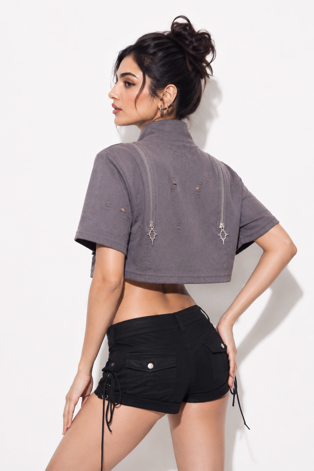 Darkwave Crop Top