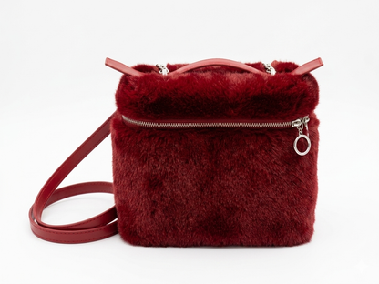 Ruby Plush Vanity Backpack