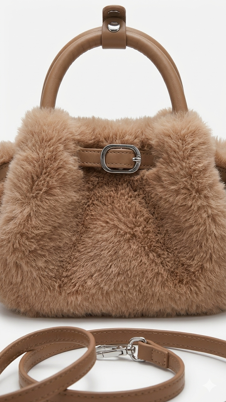 Honey Plush Purse