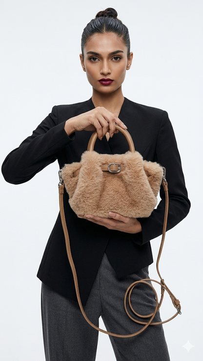 Honey Plush Purse