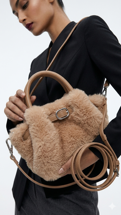 Honey Plush Purse
