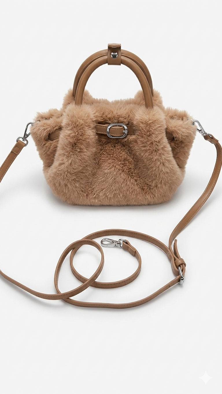Honey Plush Purse