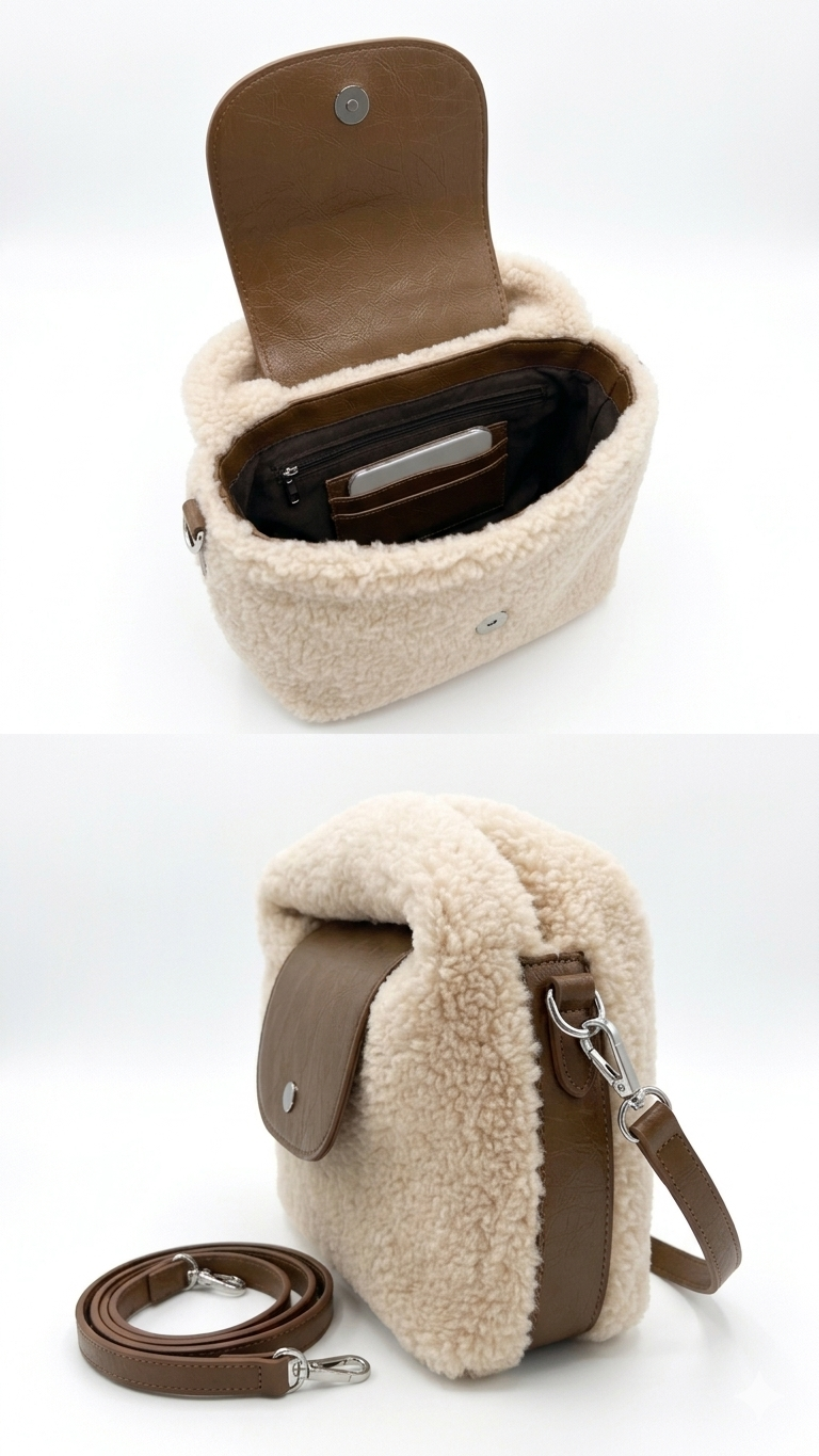Honey Plush Purse