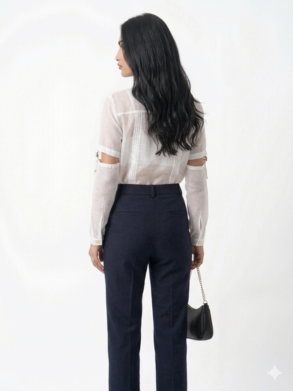 Hardware Organza Shirt