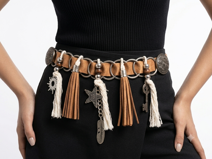 Medallion Charm Belt