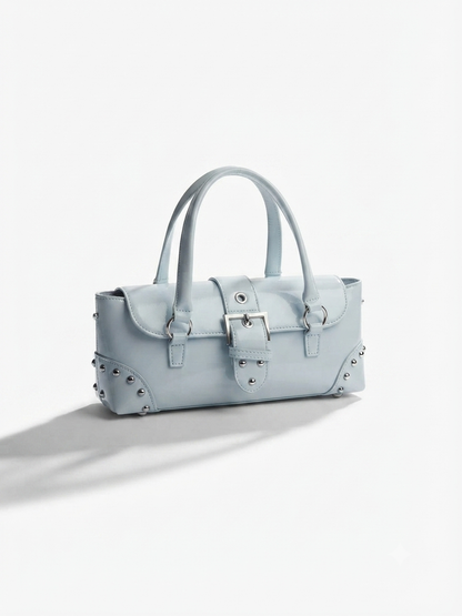 Luna Studded Shoulder Purse