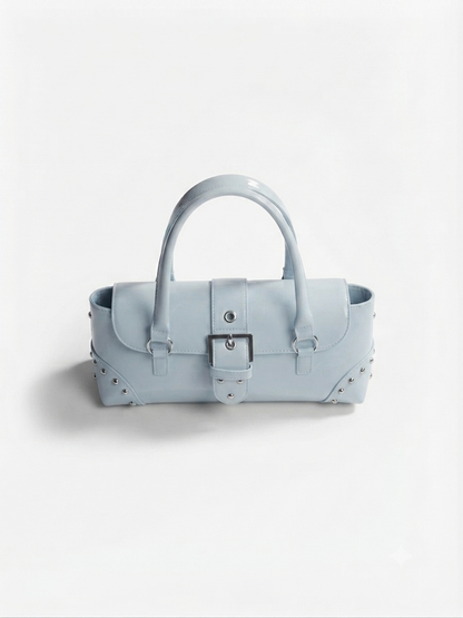Luna Studded Shoulder Purse