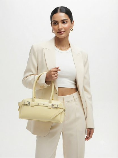 Aster Barrel Shoulder Purse