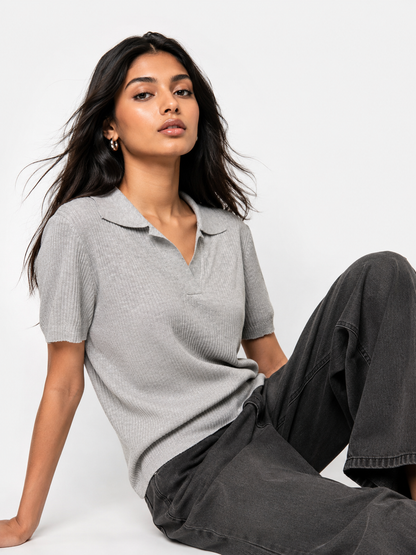 Knit Polo