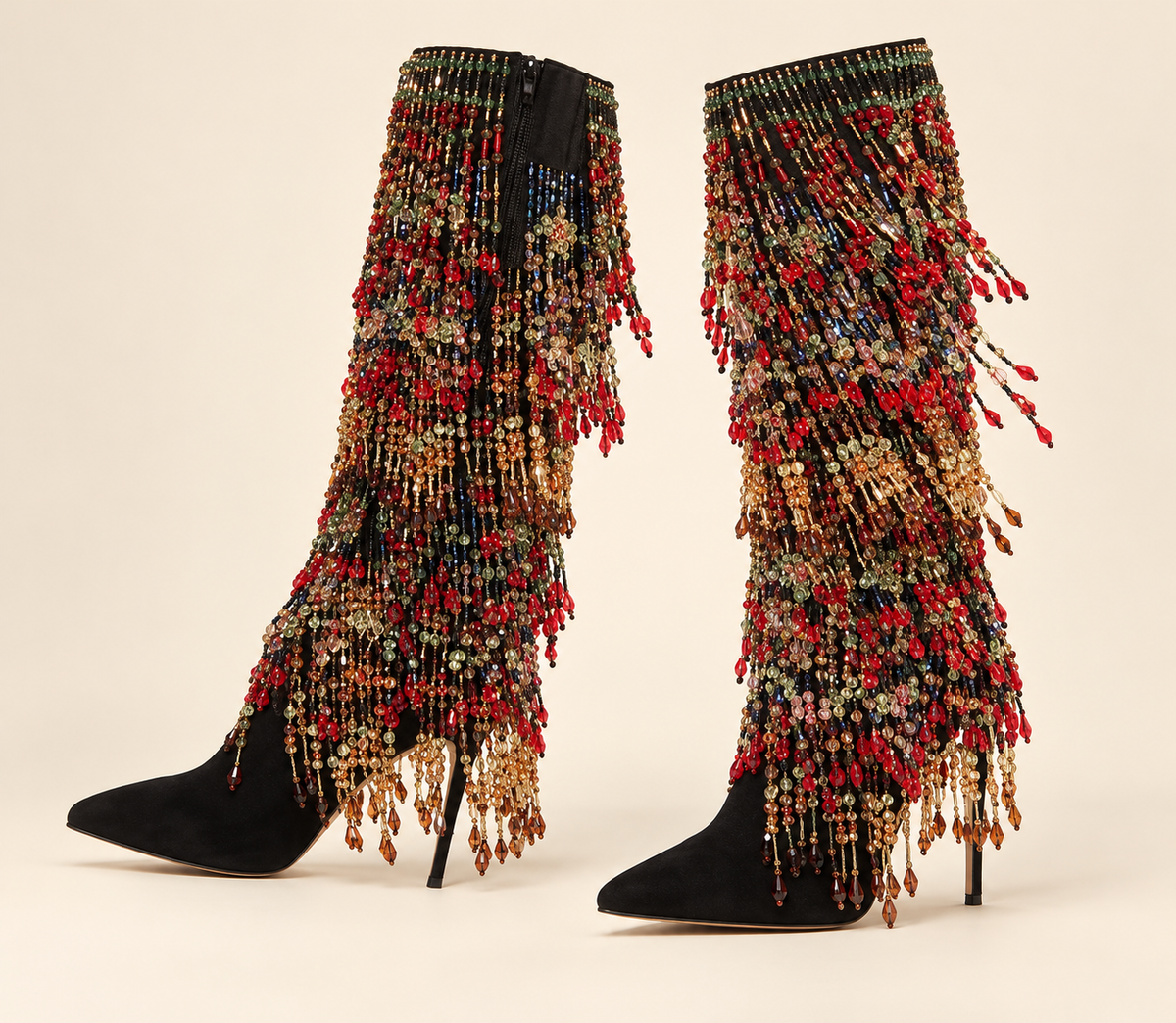 Rebel Fringe Boots