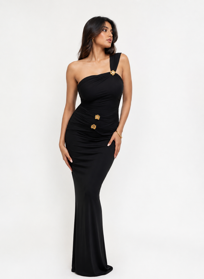 Regal Ruche Gown