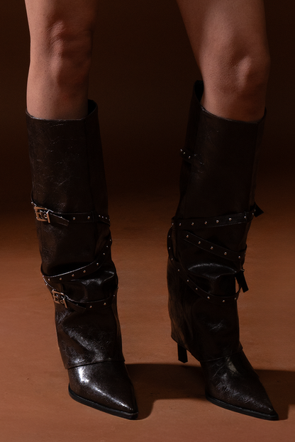 Vogue Studded Boots