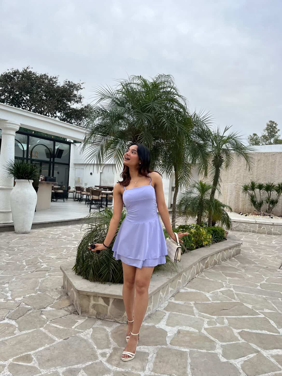 Layered Mini Dress