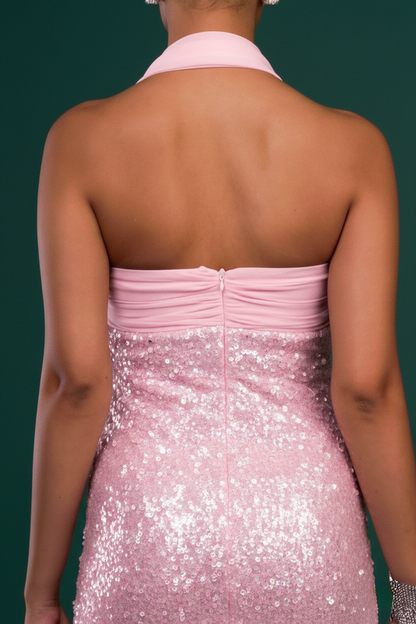 Glittery Strapless Dress