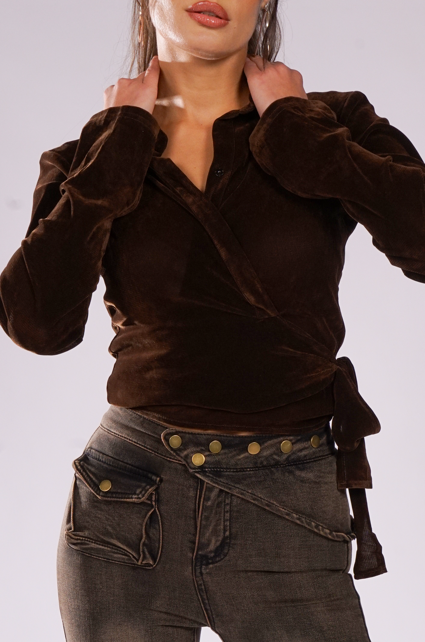 Mystery Wrap Top