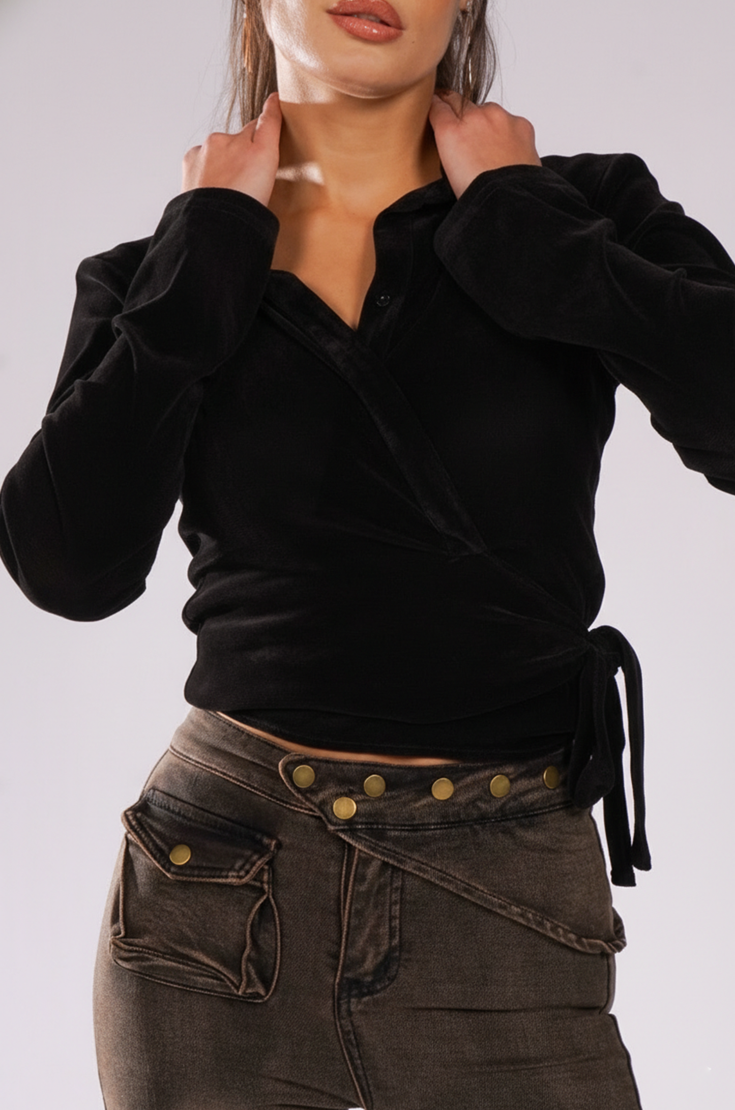 Mystery Wrap Top