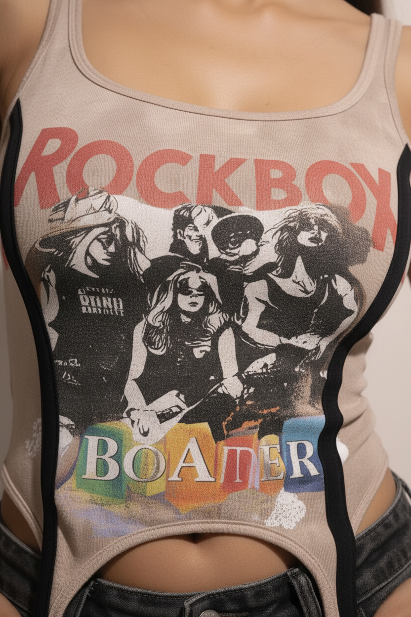 Vintage Rock Top