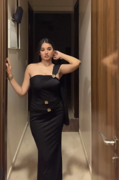 Regal Ruche Gown