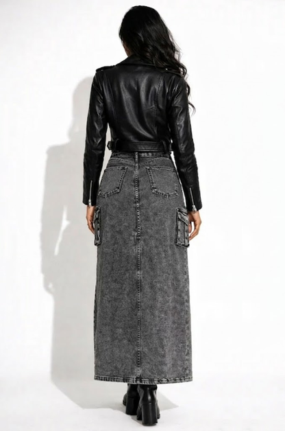 Rebelé Split Skirt