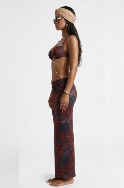Red Leopard Maxi