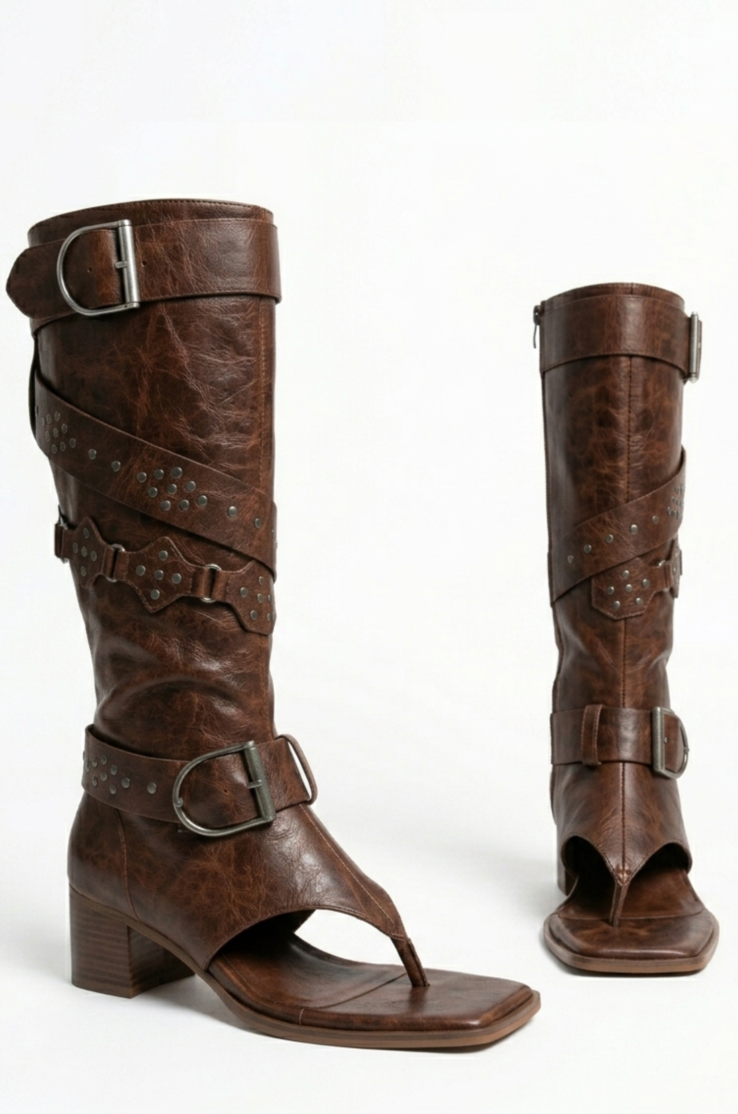 Obsidian Drift Boot Sandals