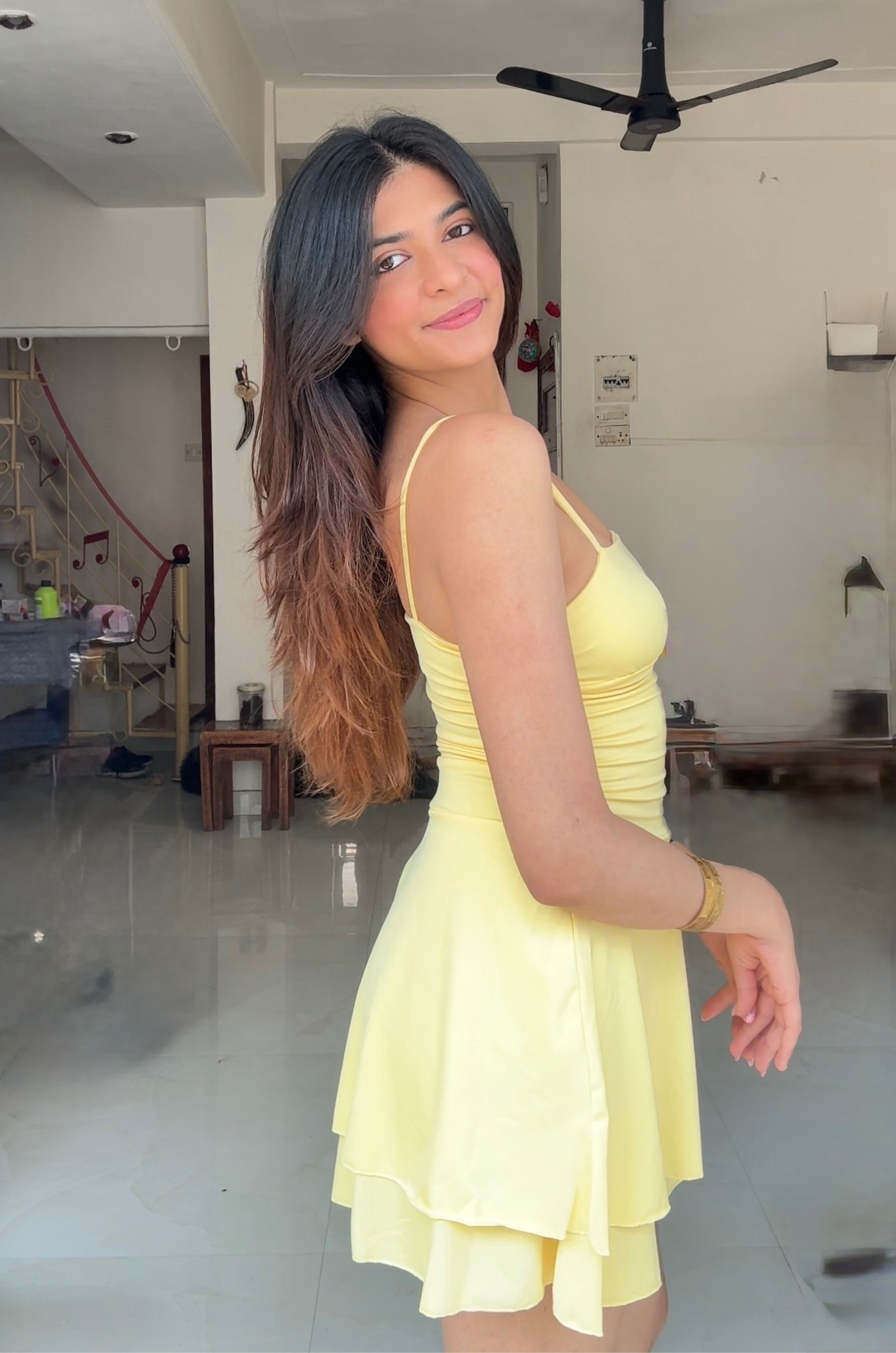 Layered Mini Dress