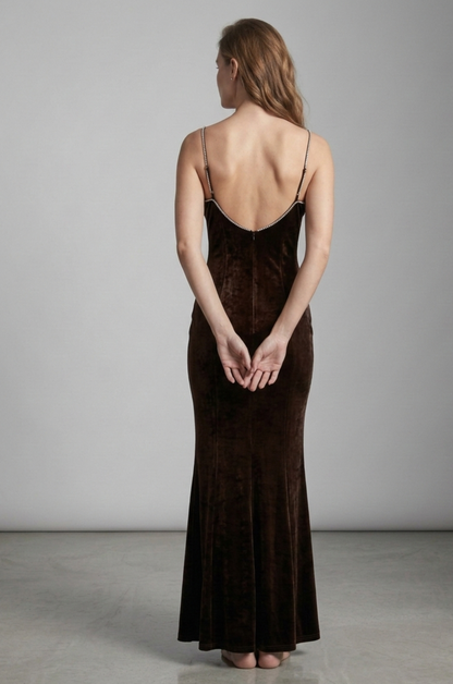 Dusk Velvet Dress