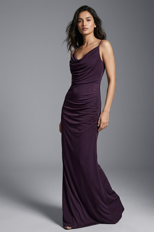 Midnight Dahlia Maxi