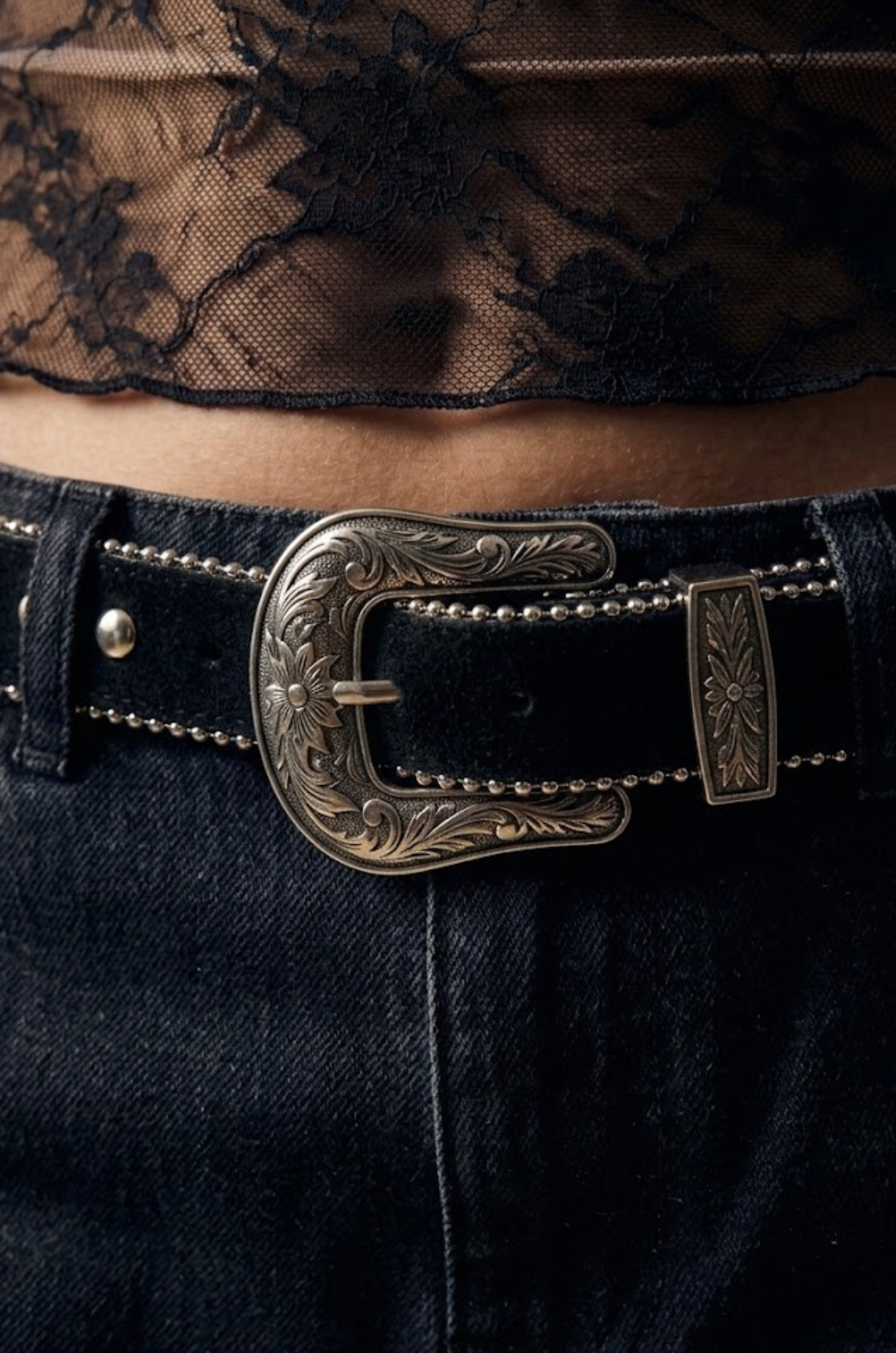 Western Studded Belt