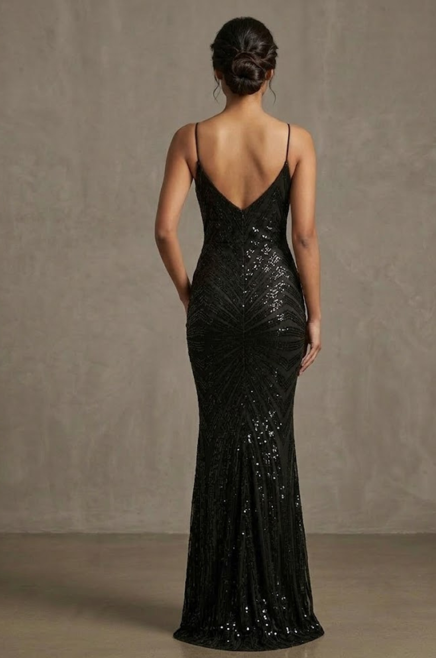 Shimmer Evening Slip Dress