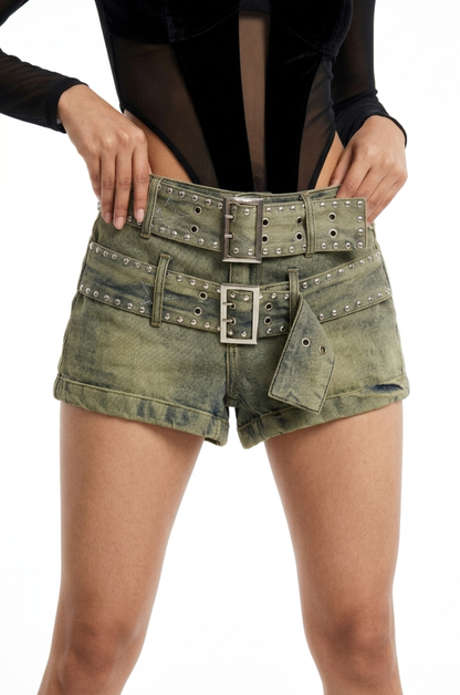 Grunge Mini Shorts