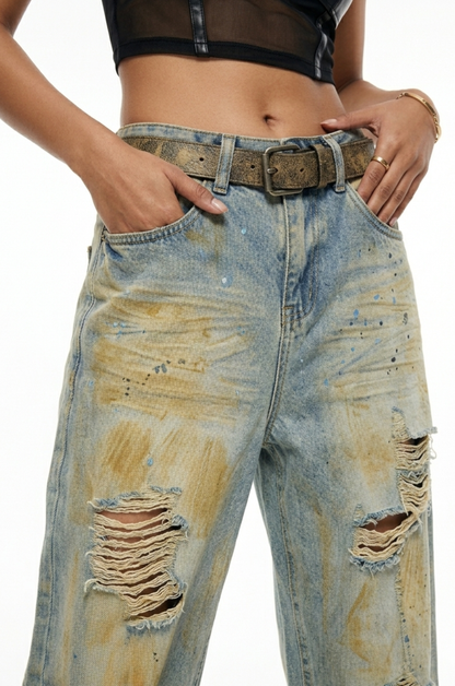 Messy Rugged Jeans
