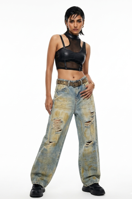 Messy Rugged Jeans