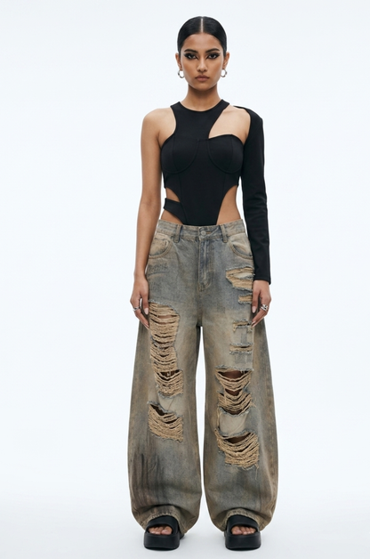 Chaos Drift Wide-Leg Jeans