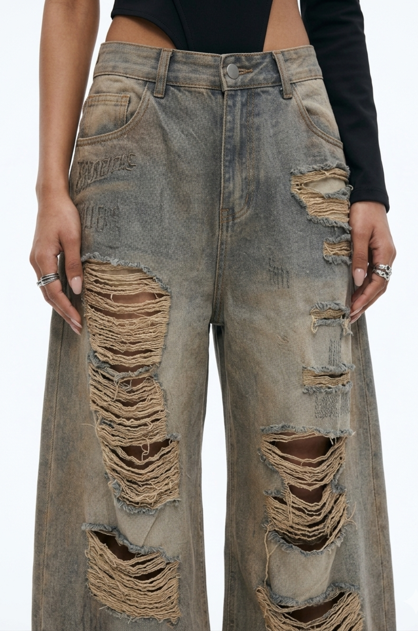 Chaos Drift Wide-Leg Jeans