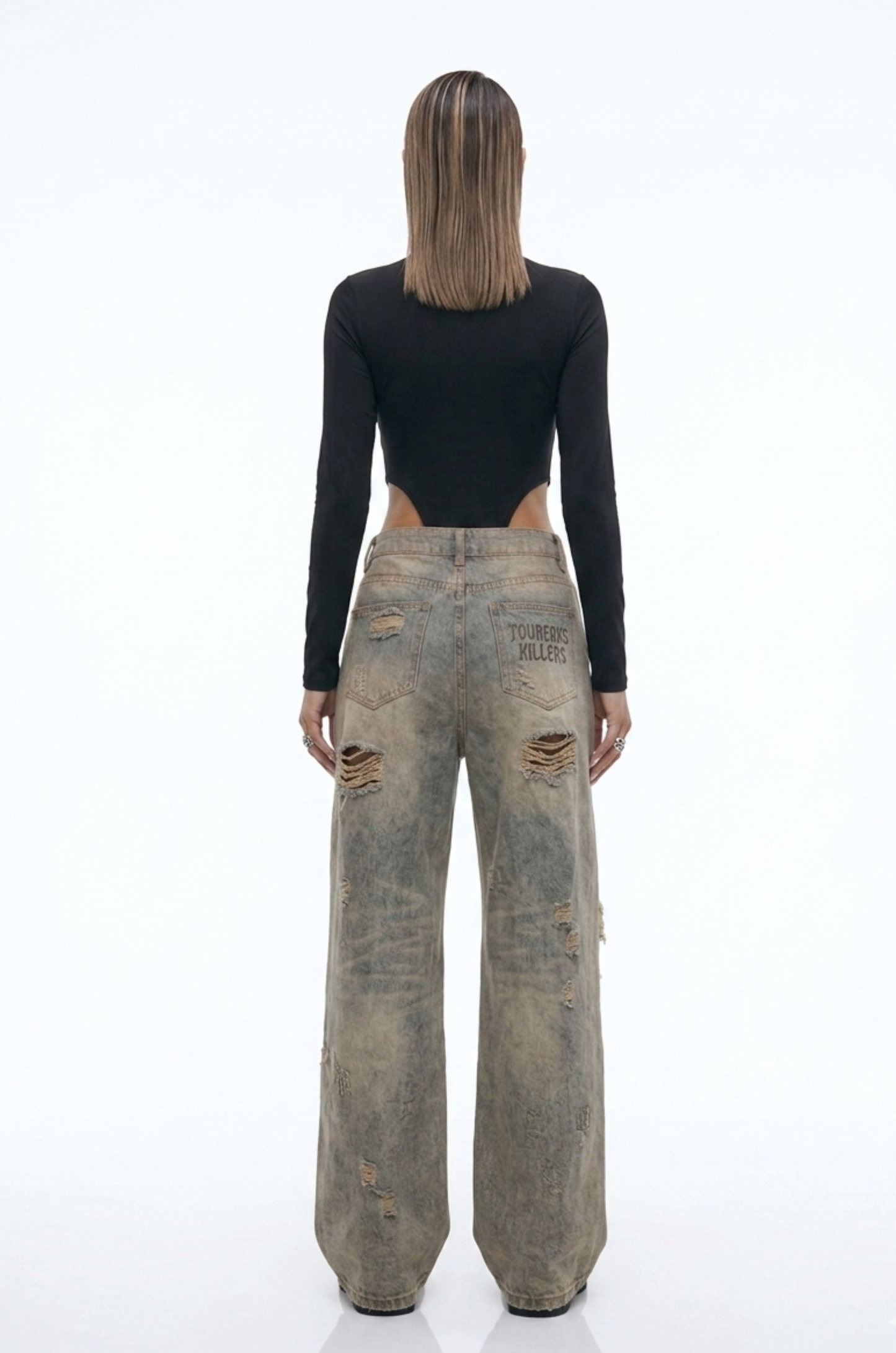 Chaos Drift Wide-Leg Jeans