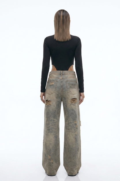 Chaos Drift Wide-Leg Jeans