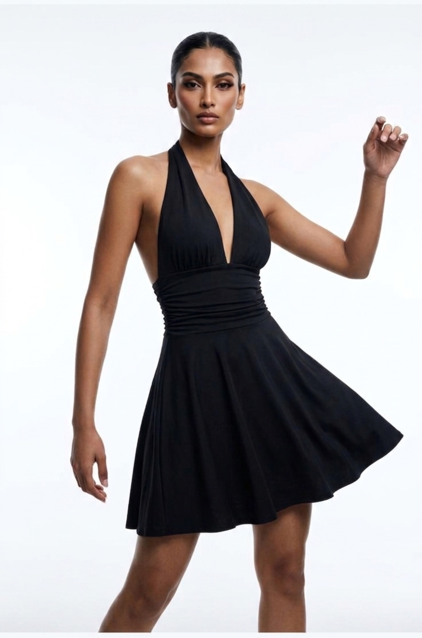 Bella Halter Mini Dress