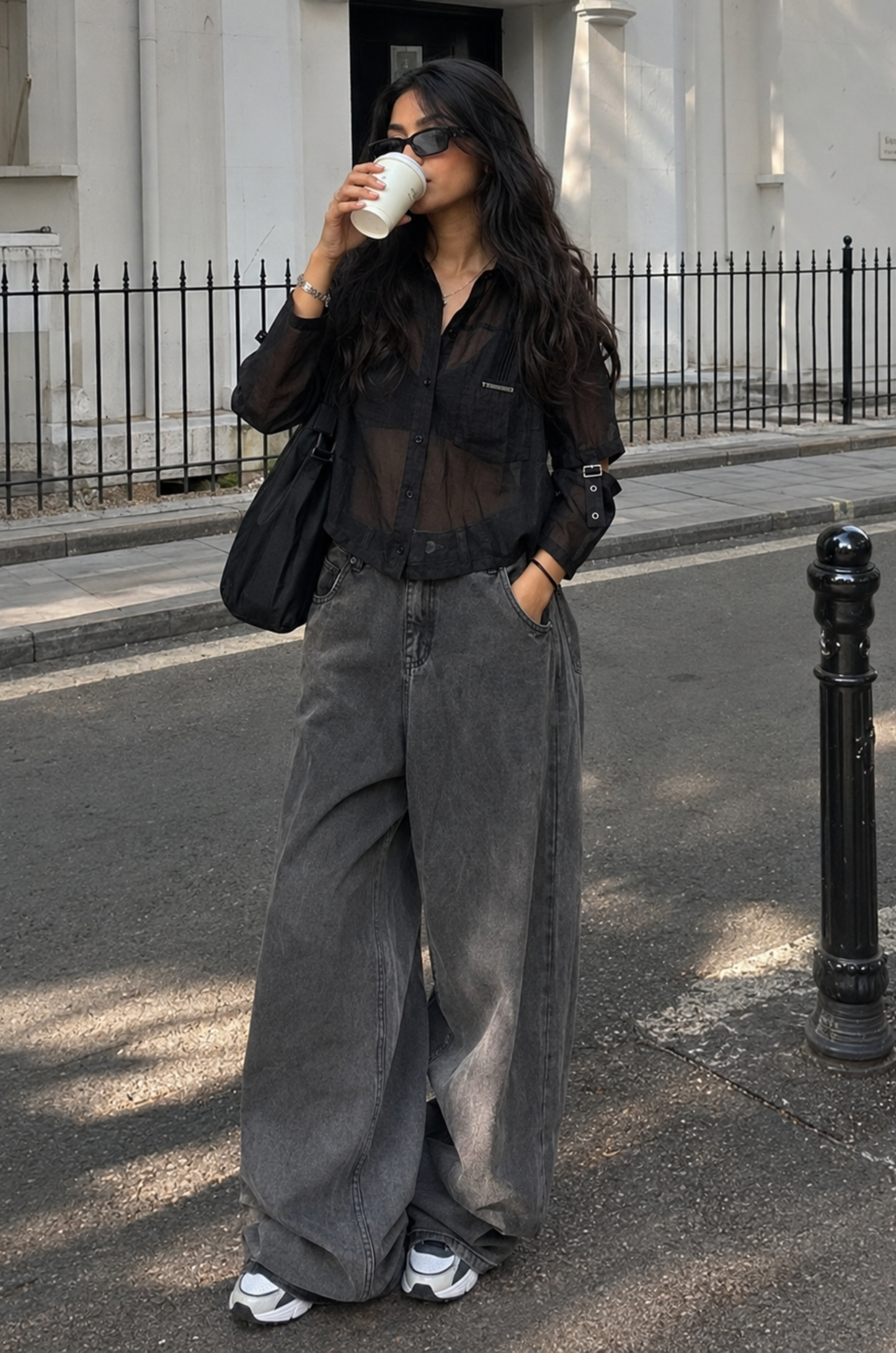 Hardware Organza Shirt