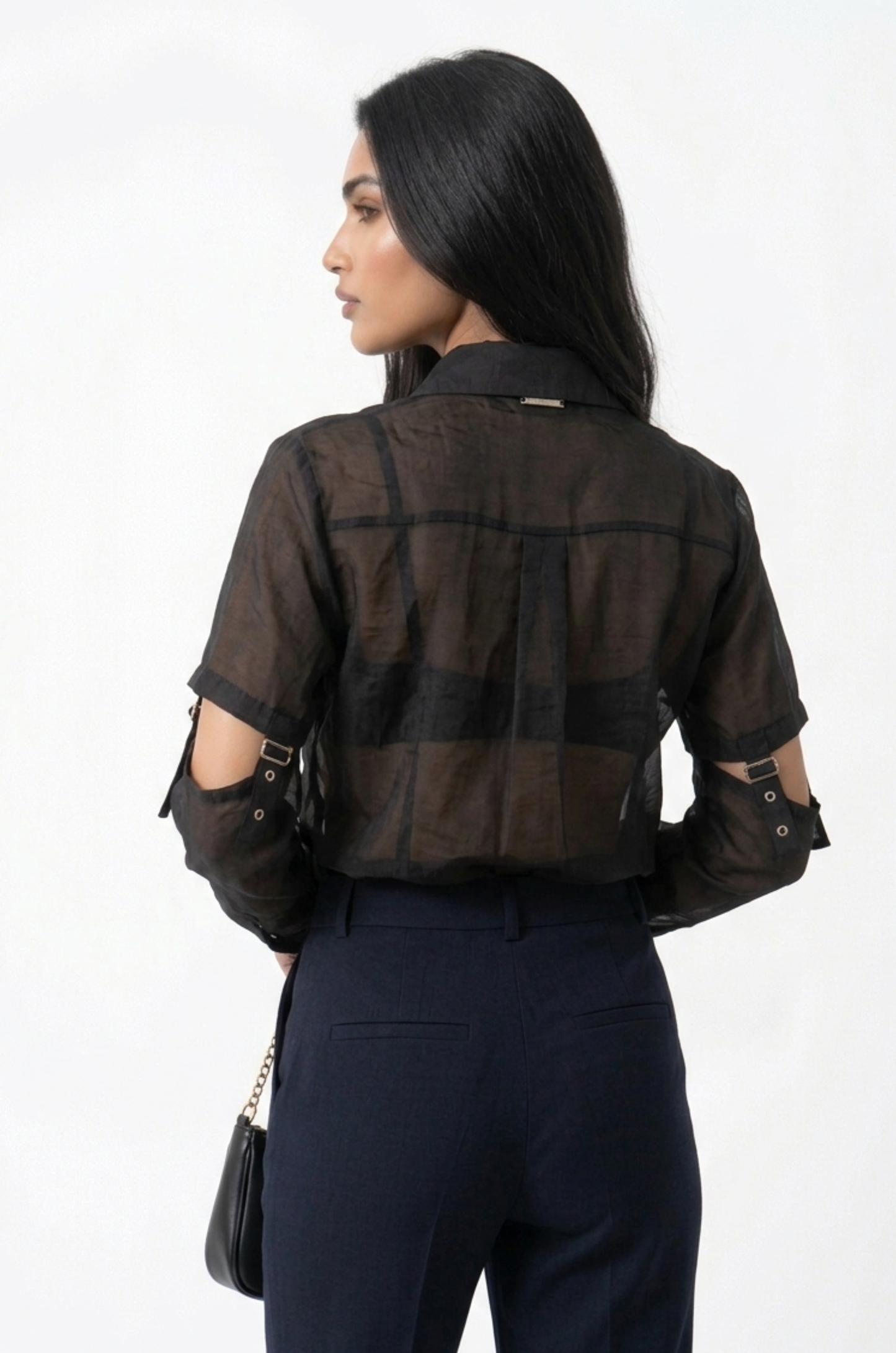Hardware Organza Shirt
