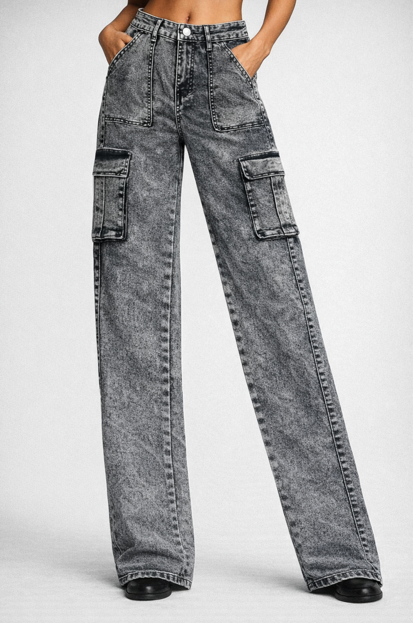 Charcoal Denim Jeans