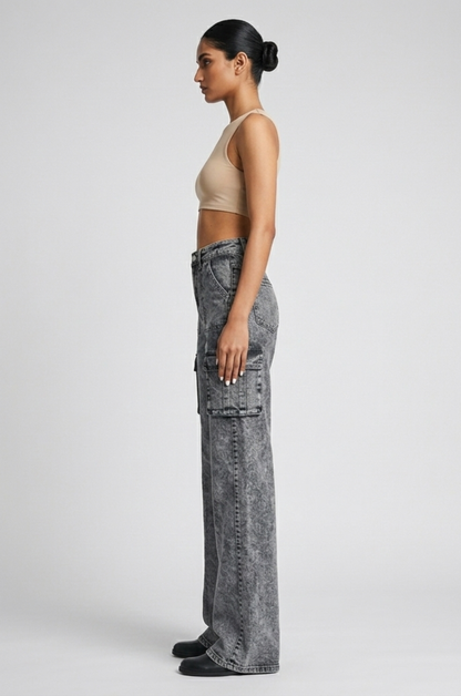 Charcoal Denim Jeans