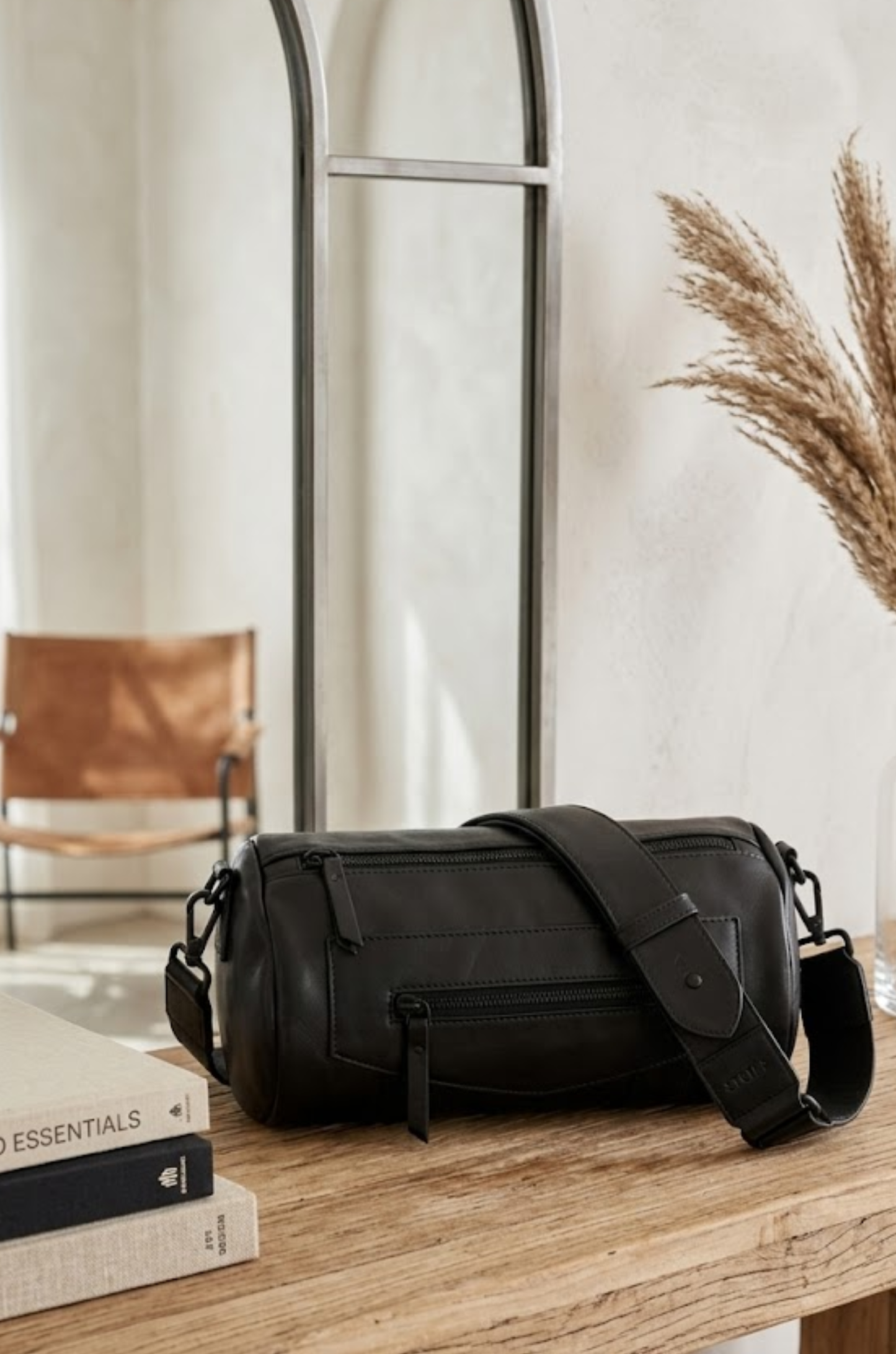 Midnight Barrel Crossbody