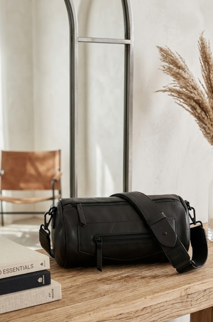 Midnight Barrel Crossbody