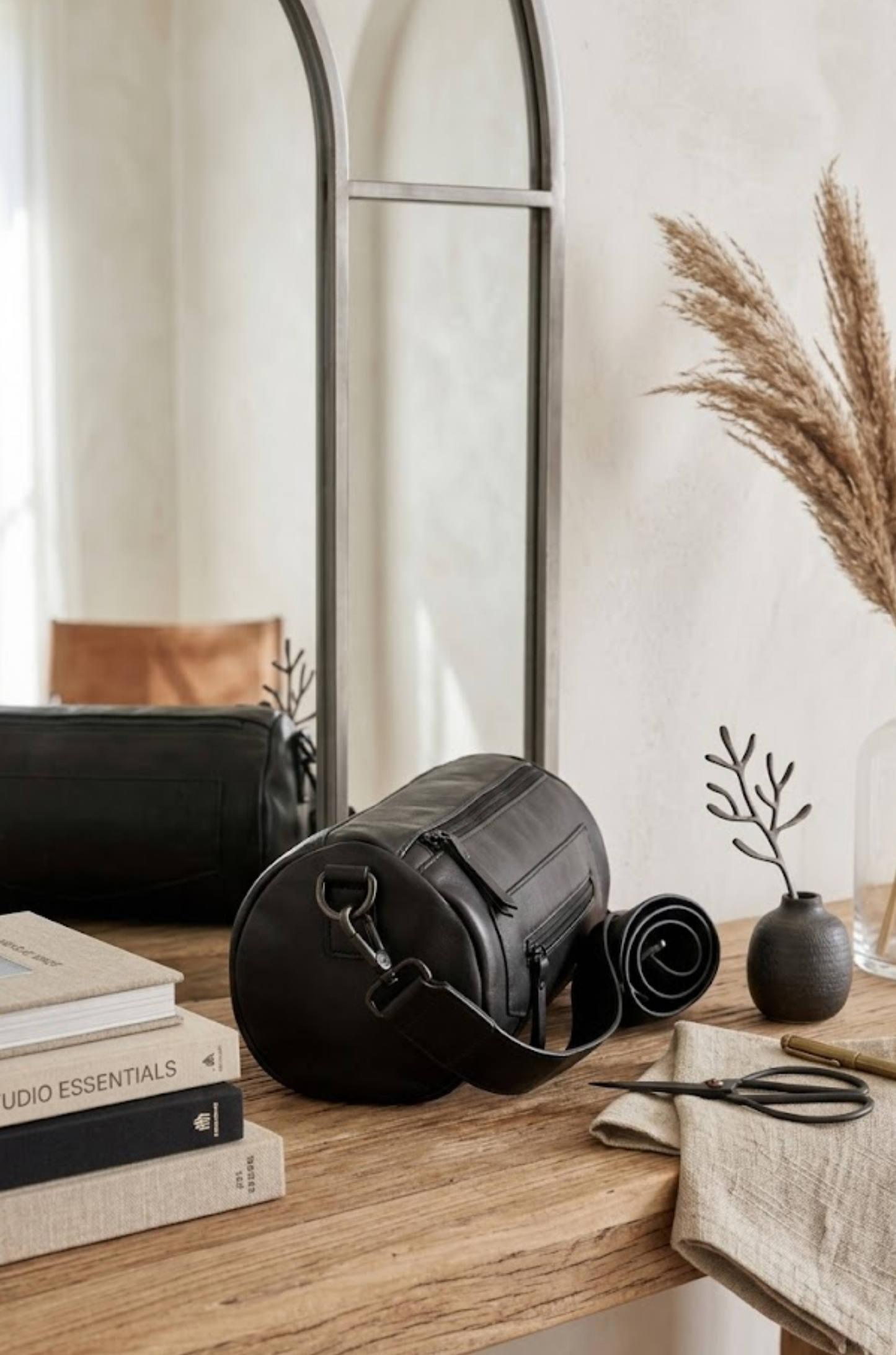 Midnight Barrel Crossbody