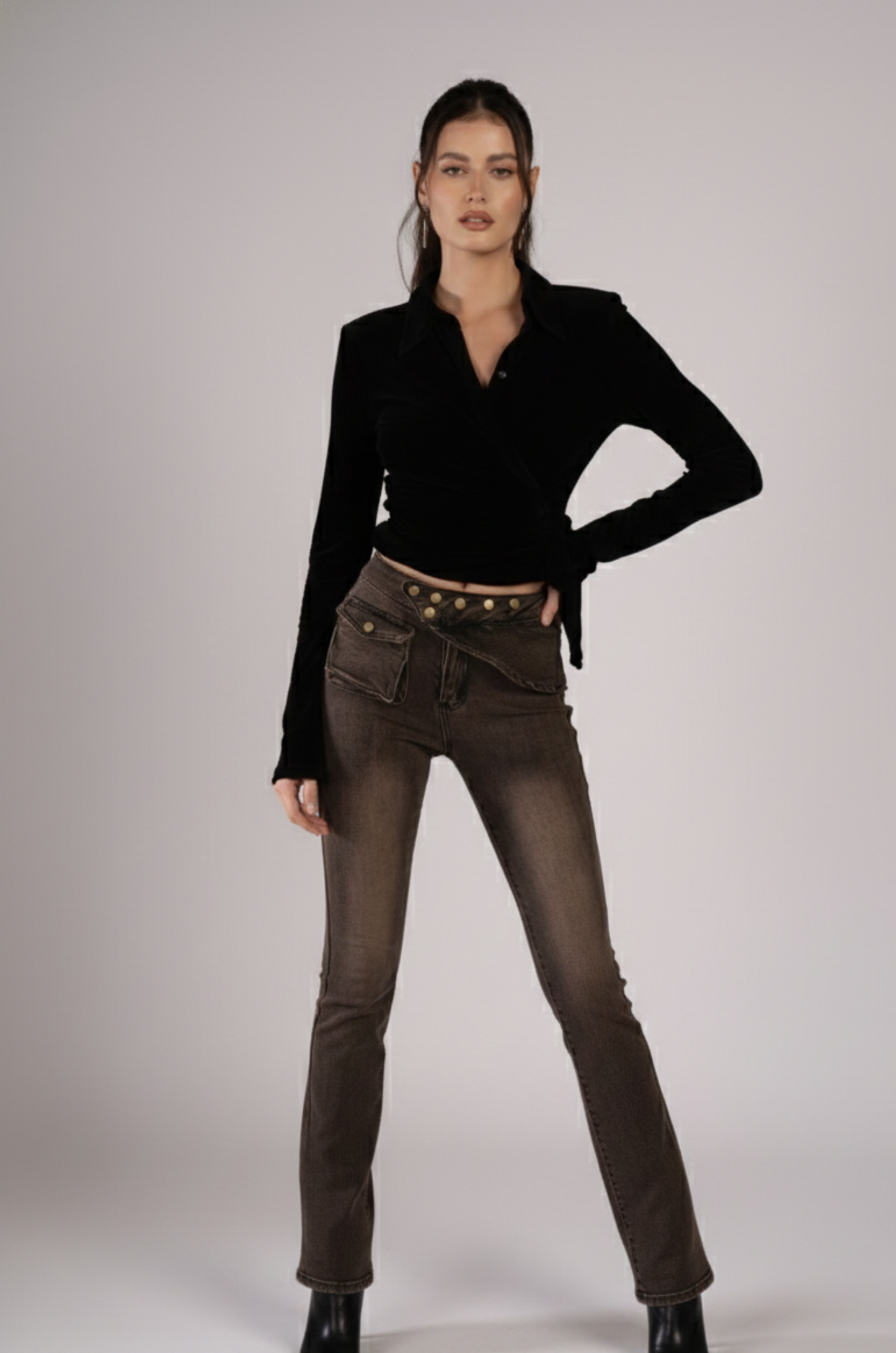 Mystery Wrap Top
