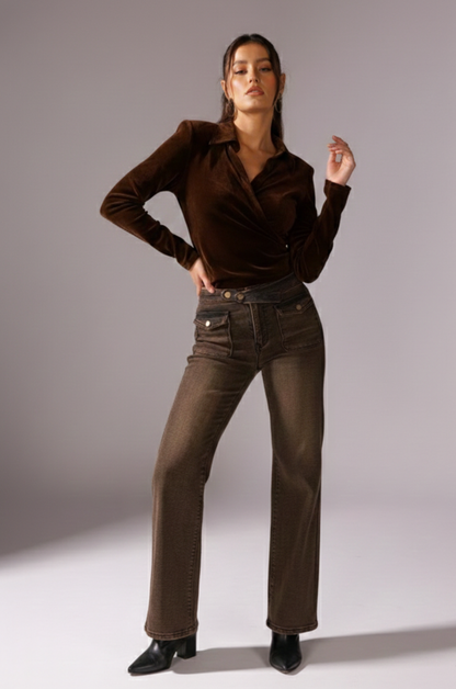 Mystery Wrap Top